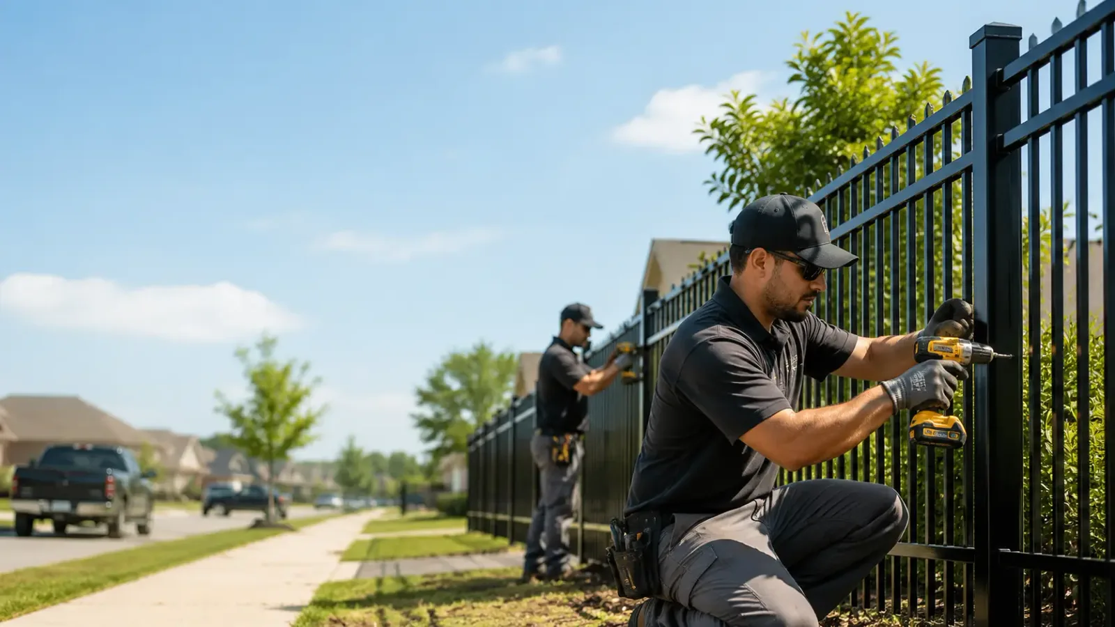Metal Fence Installation in Rudolph, OH